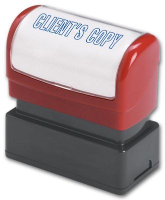 Clients Copy Stamp - Pre-Inked - Office and Business Supplies Online - Ipayo.com