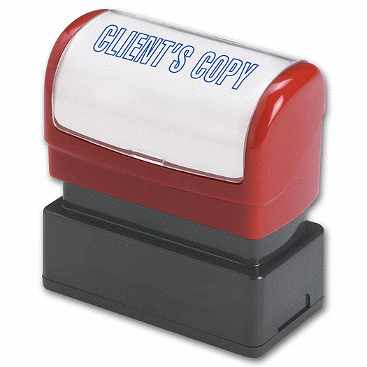 Clients Copy Stamp - Pre-Inked - Office and Business Supplies Online - Ipayo.com