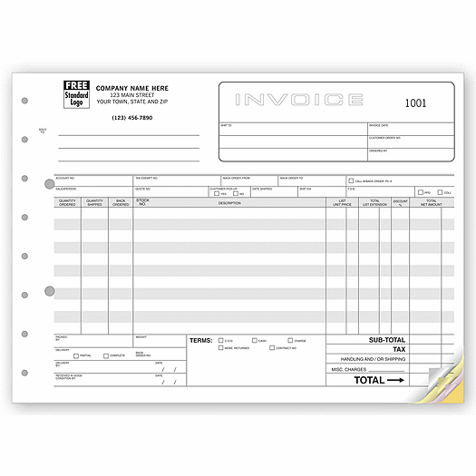 Classic, Wide Body Wholesalers Invoices