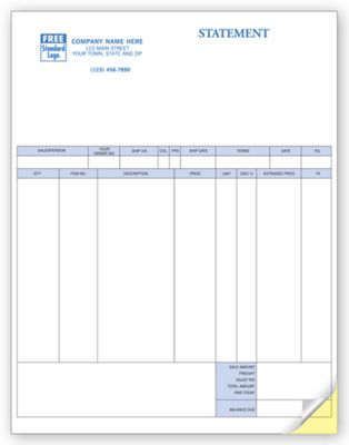 8 1/2 x 11 Item Forms, Laser, Classic