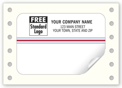 3 1/4 x 2 1/4 Continuous Small Mailing Label