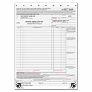 Keep freight moving! Accepted by all commercial carriers, these easy-to-read forms have space for a complete description of every shipment. Meets regulations.  These forms meet all D.O.T. and I.C.C. regulations. Identify hazardous materials.
