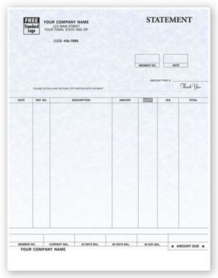 8 1/2 x 11 Statements, Laser, Parchment