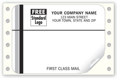 First Class Mail Mailing Labels Continuous White Mint Delux Products X3 