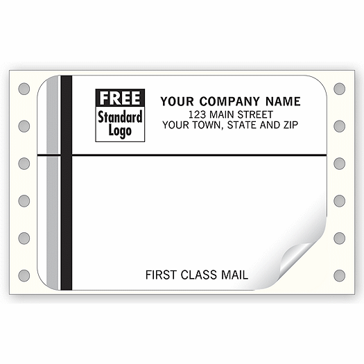 First Class Mail, Mailing Labels, Continuous, White - Office and Business Supplies Online - Ipayo.com