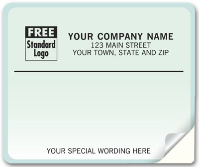 Balance Mailing Labels, Laser, Blue Gradient - Office and Business Supplies Online - Ipayo.com