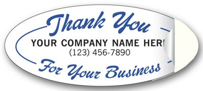 Thank You Label, Oval - Office and Business Supplies Online - Ipayo.com