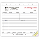 8 1/2 x 7 Carbonless, Small Format Packing Lists