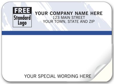 3 7/8 x 2 7/8 Mailing Labels, Padded, Colors Design