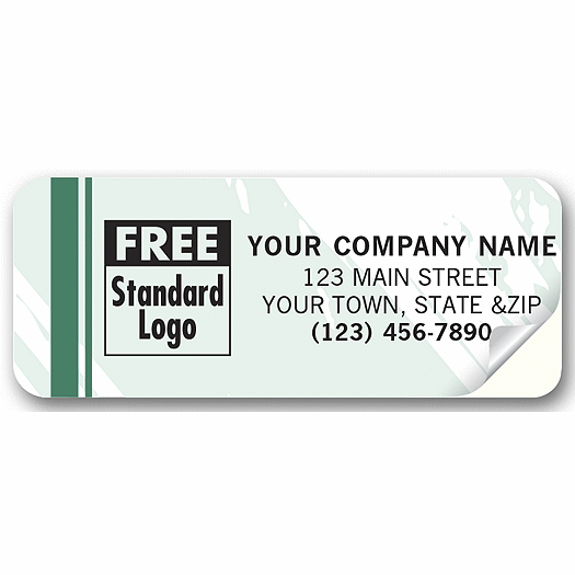 Advertising Labels, Colors Design, Padded,  2 1/2 X 1 - Office and Business Supplies Online - Ipayo.com