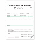 8 1/2 x 11 Pest Control Contract –  Service Agreements