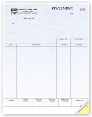 8 1/2 x 11 Statements, Laser, Parchment