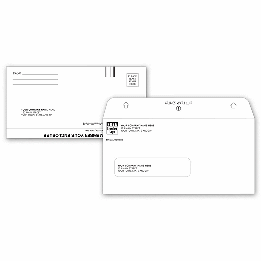 Combination, Mailer and Return Envelope - Office and Business Supplies Online - Ipayo.com