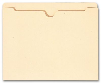 Top Tab Manila Pocket, 11 pt, No expansion - Office and Business Supplies Online - Ipayo.com