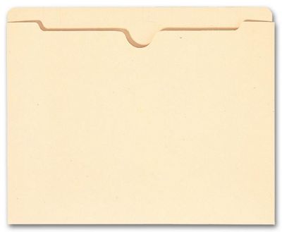 Top Tab Manila Pocket, 14 pt, No expansion - Office and Business Supplies Online - Ipayo.com