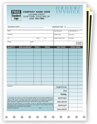 Photo Order Form with Envelope - Small -Sales Orders - Office and Business Supplies Online - Ipayo.com