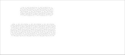 8 3/4 X 3 7/8 Double Window Envelope