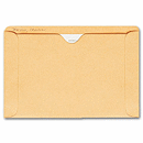5 1/2 x 8 1/8 Straight Tab Card File Pocket, 5 1/2 x 8 1/8, Buff