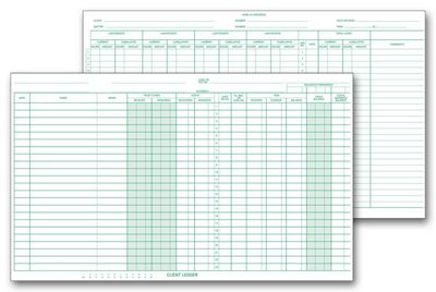 Client Ledger Card - Office and Business Supplies Online - Ipayo.com