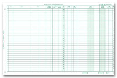 Trust Accounting Journal - Office and Business Supplies Online - Ipayo.com