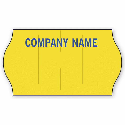 Meto 1-Line Pricing Labels, Roll, Yellow - Office and Business Supplies Online - Ipayo.com