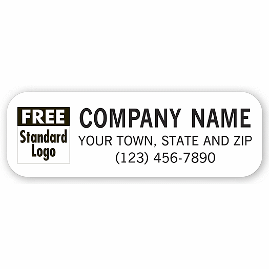 Small Vehicle Sign, 1-ink color with Standard Logo - Office and Business Supplies Online - Ipayo.com