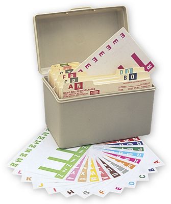 Smead Compatible Alpha Name Labels Starter Set - Office and Business Supplies Online - Ipayo.com