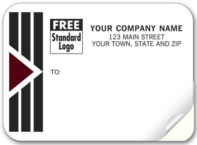 Park Avenue Mailing Labels, Padded, w/ Black/Burgundy - Office and Business Supplies Online - Ipayo.com