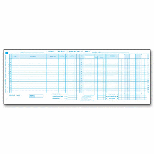 Compact Max Columns Journal