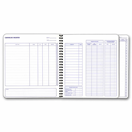 One Write Gift Certificate Journal Book - Office and Business Supplies Online - Ipayo.com