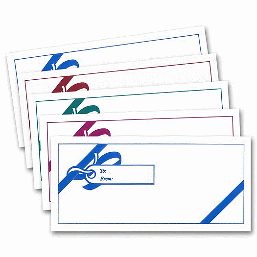 One Write Gift Certificate Envelopes - Office and Business Supplies Online - Ipayo.com