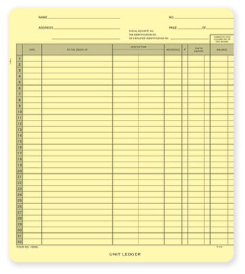 General Disbursement Ledger