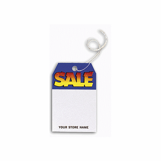 Tags, Sale, Blue & Yellow, Small - Office and Business Supplies Online - Ipayo.com