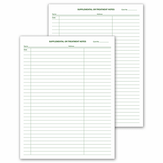 Supplemental & Treatment Notes, No Hole Punch - Office and Business Supplies Online - Ipayo.com