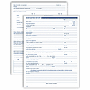 8 1/2 X 11 Dental Patient Registration and History Forms