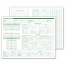 Our industry-best dental examination forms allows you to record every detail of adult & primary dentition. Double-sided forms. Horizontal 2-sided form. Front features 1-32 numbering and a-t lettering, with a summary area for patient history.