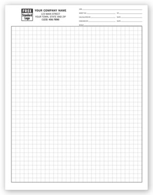 Graph Papers, Standard 1/4 , Sheets