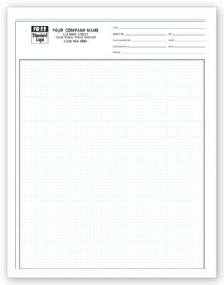 Graph Papers, Pro-Sketch, 1/8 , Padded