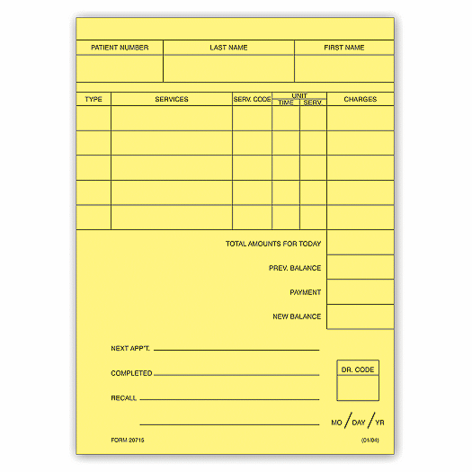 Service Information Slips