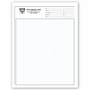 Graph Papers, Pro-Sketch, 1/8 , Padded