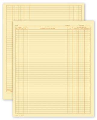 Dental Continuation Form for Folder-Style Records, Large