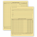 Comprehensive vet animal exam record provides ample room to record exam notes, diagnosis & treatment. Format: Letter size. Handy! Includes account record. Select forms with account record on back if information is kept with medical records.