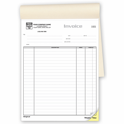 Job Invoices - Classic Large Booked - Office and Business Supplies Online - Ipayo.com