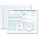 Dental Exam Record, Primary Arch & Geometric Diagrams