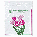 15 x 4 x 18 Floral Plastic Bags, 15 x 4 x 18