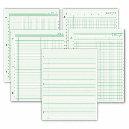 Ring Book Columnar Pads - Office and Business Supplies Online - Ipayo.com