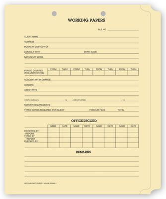 Work Sheet Holders, Letter, 1-Piece