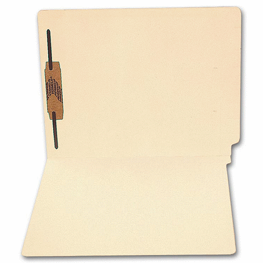 End Tab Full Cut Manila Folder, 14 pt, One Fastener - Office and Business Supplies Online - Ipayo.com