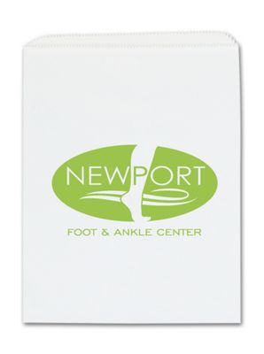 White Paper Bag, 8 1/2 x 11 - Office and Business Supplies Online - Ipayo.com