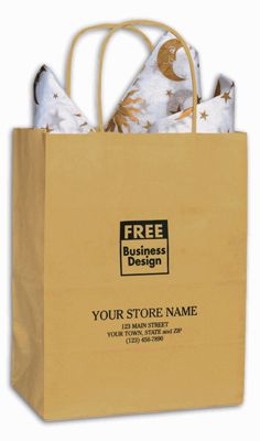 Natural Shopping Bag 8 1/4 x 4 1/4 x 10 3/4 - Office and Business Supplies Online - Ipayo.com